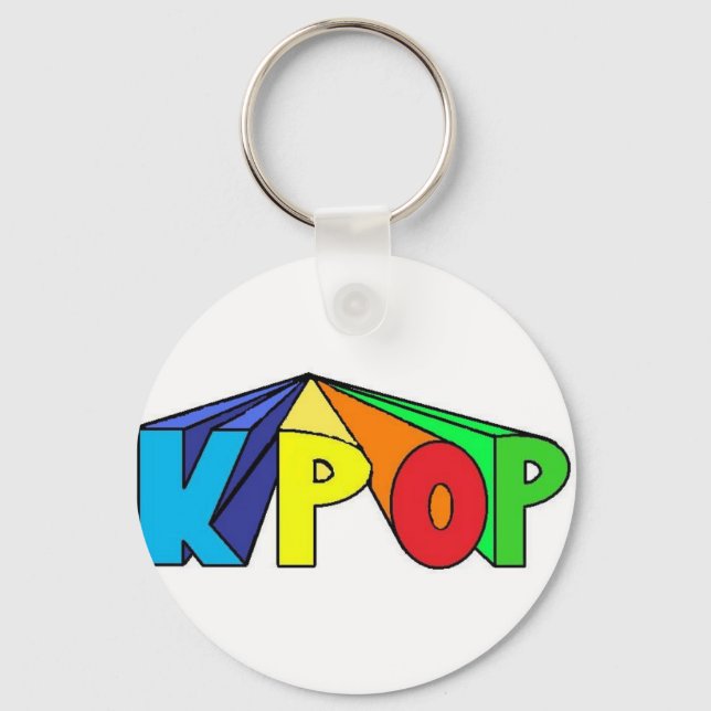 Llavero KPOP 3D colorido (Anverso)