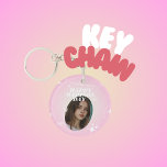 Llavero Kpop Idol Birthday Fancafe Style<br><div class="desc">Añada un toque de estilo Kpop a su vida diaria con nuestro llavero acrílico de personalizable. Con el mismo fondo de gradiente y2k y los mismos elementos que el resto de la colección, esta cadena de teclas es el accesorio perfecto para los fans de todas las edades. Personalízalo con tu...</div>