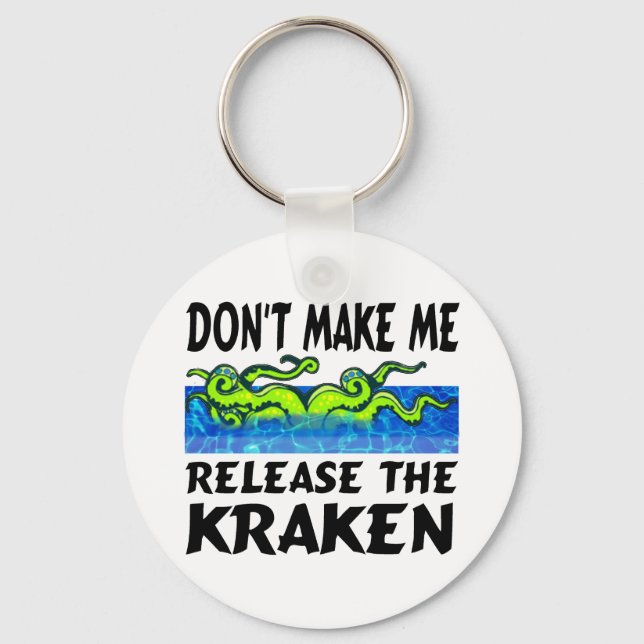 Llavero Kraken Novedad Keychain (Anverso)
