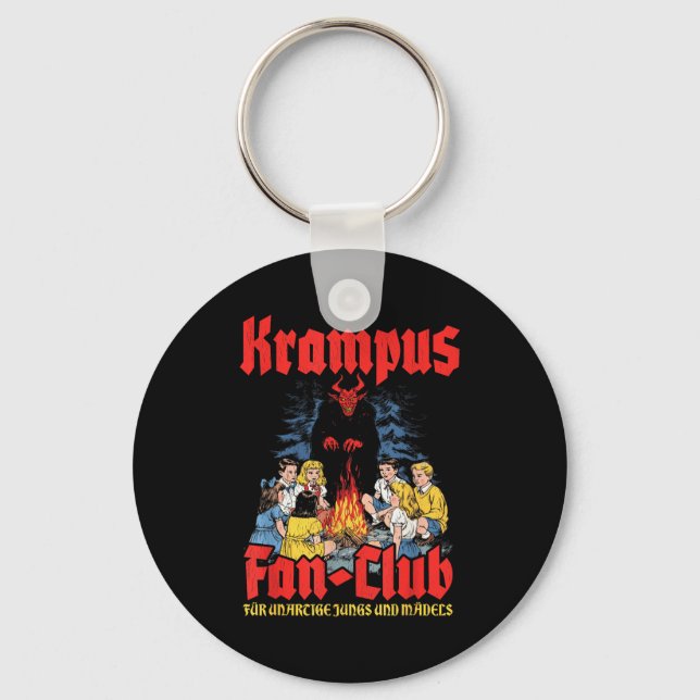 Llavero Krampus Fan-club Ugly Xmas German Christmas Demon  (Anverso)