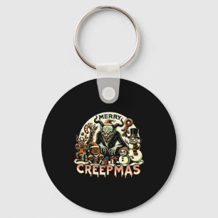 Llavero Krampus Feliz Creepmas Navidad 30’s Retro Caricatu
