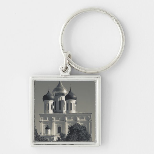 Llavero Kremlin de Pskov y Catedral de la Trinidad (Frente)