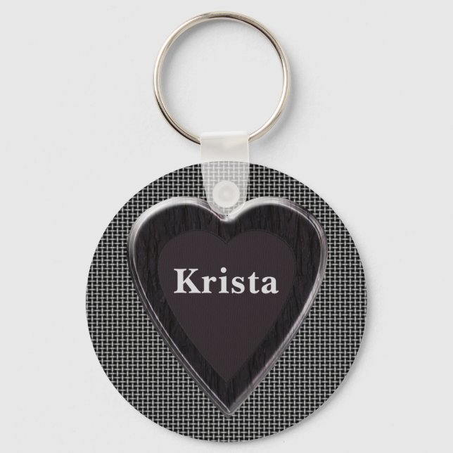 Llavero Krista Stole My Heart Keychain (Anverso)