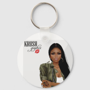 Llavero Krush Graphix por Ahsek Novel Keychain 2
