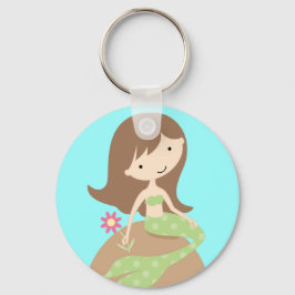 Llavero KRW Corta Blue Mermaid Keychain