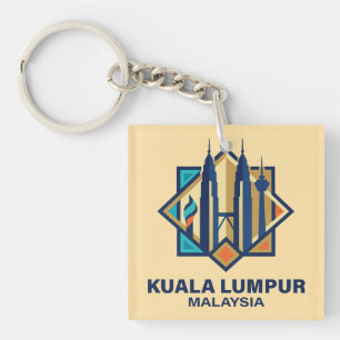 Llavero Kuala Lumpur Malasia Sudeste Asiático