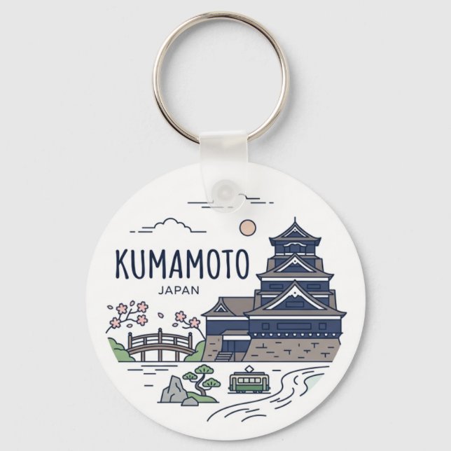 Llavero Kumamoto (Anverso)