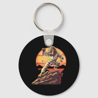 Llavero Kung Fu León Puesta del sol Kickboxing Judo Taekwo