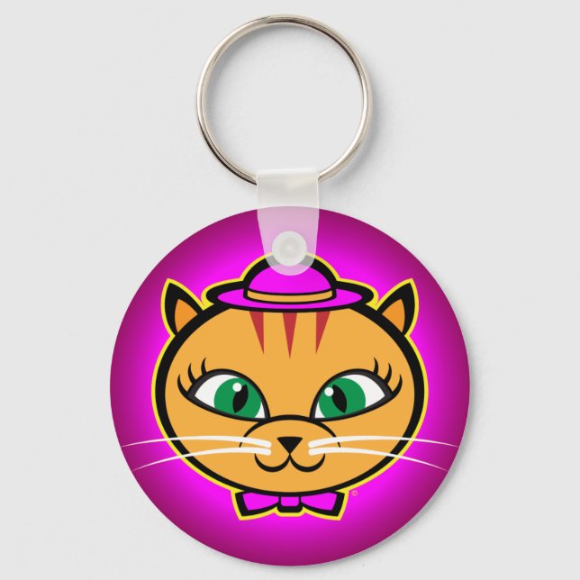 Llavero Kutey Kat, Keychain Button (Anverso)
