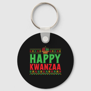 Llavero Kwanzaa - Feliz Kwanzaa