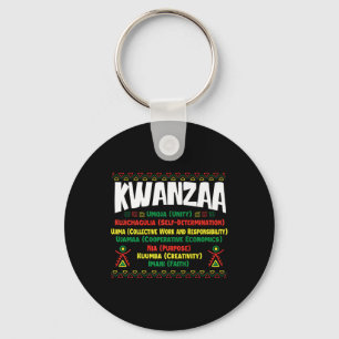 Llavero Kwanzaa - Festival del Patrimonio Africano-Estadou