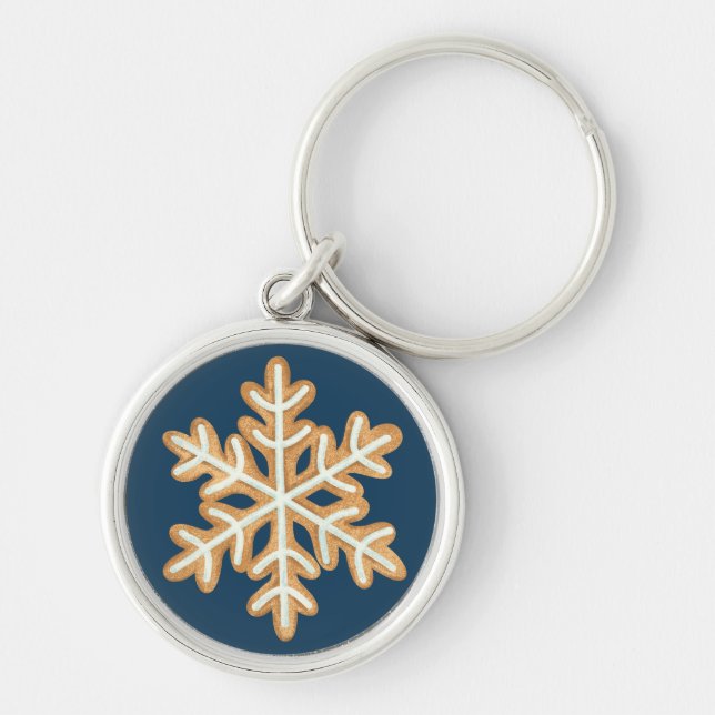 Llavero KWhimsical Christmas Cookie Icons keychain (Frente)