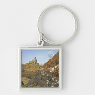 Llavero Kyleakin, Escocia. Las antiguas ruinas de