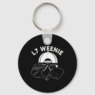 Llavero L7 Weenie Loser Hands Funny Softball de béisbol de