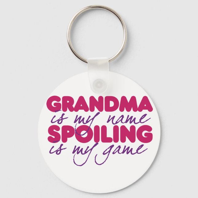 Llavero La abuela es mi nombre (Anverso)