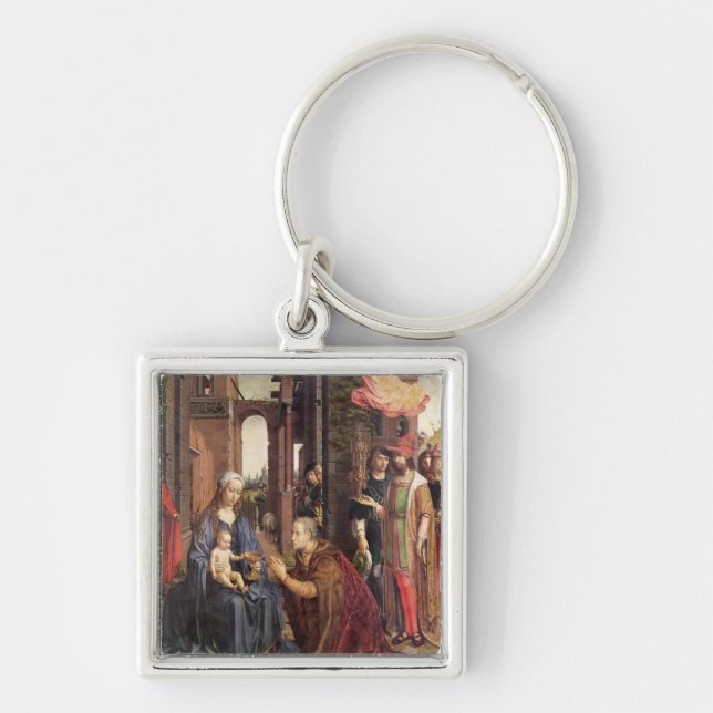 Llavero La adoración de los reyes (Frente)