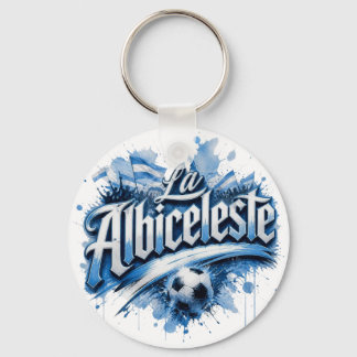 Llavero La Albiceleste - apodo de la selección nacional de