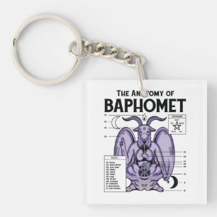 Llavero La Anatomía Del Baphomet