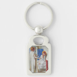 Llavero La Anunciación por Dante Gabriel Rossetti