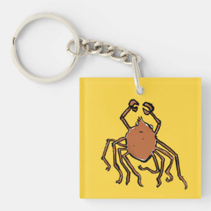 Llavero la araña de mar groovy