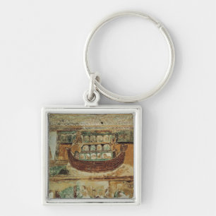 Llavero La arca durante la inundación, c.1100 de Noah