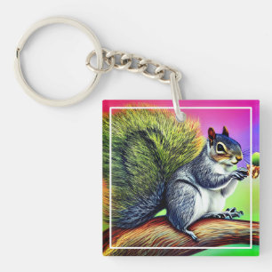 Llavero La ardilla de la rama