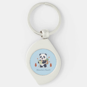 Llavero La aventura espera al panda