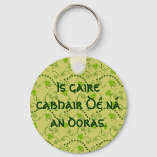 Llavero La ayuda de Dios está más cerca que la puerta