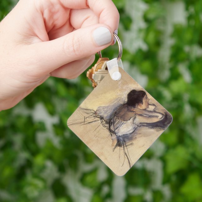 Llavero La bailarina de Edgar Degas, la bailarina de balon (Mano)