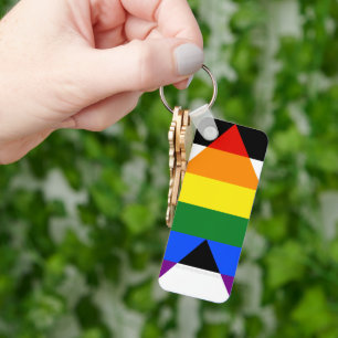 Llavero La bandera de aliado heterosexual de SlipperyJoe c
