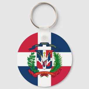Llavero La bandera de la República Dominicana