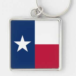 Llavero La bandera texana de la estrella solitaria del est