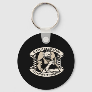 Llavero la barbería clásica la estancia fresca la estanc
