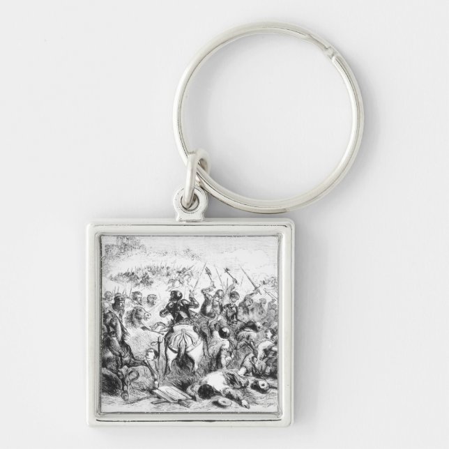 Llavero La batalla de Bannockburn en 1314 (Frente)