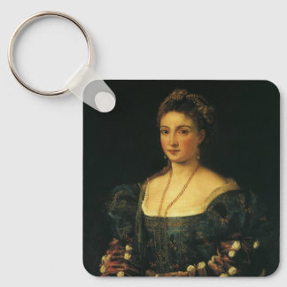 Llavero La Bella, duquesa de Urbino por Tiziano