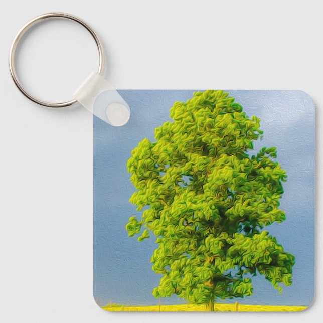 Llavero La belleza en la tormenta (Anverso)