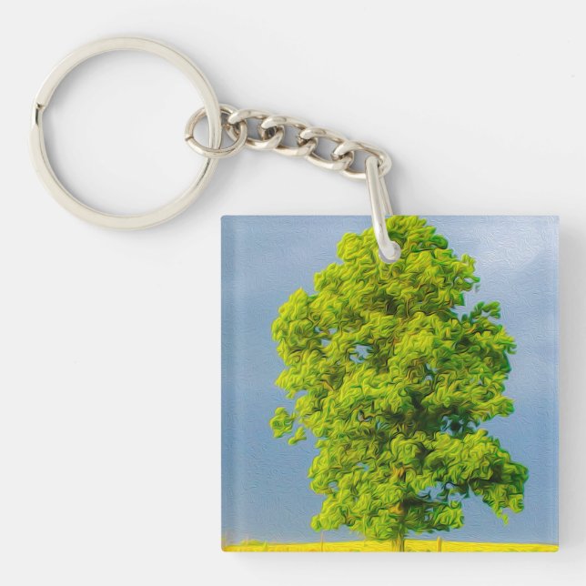 Llavero La belleza en la tormenta (Frente)