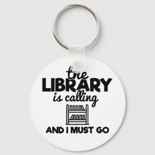 Llavero La Biblioteca Está Llamando Y Debo Ir Leyendo Dive