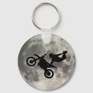 Llavero La Bicicleta Saltó Sobre La Luna