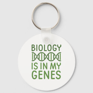 Llavero La Biología Está En Mis Genes