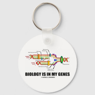Llavero La Biología Está En Mis Genes (Replicación De ADN)