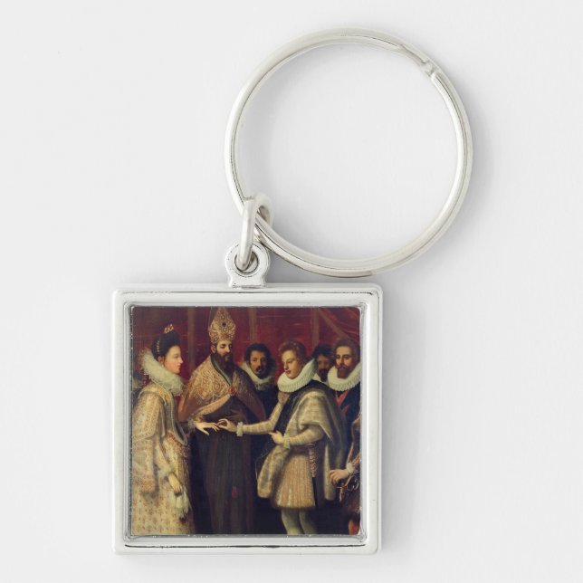 Llavero La boda de Catherine de Medici (Frente)