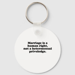LLAVERO LA BODA ES UN DERECHO HUMANO