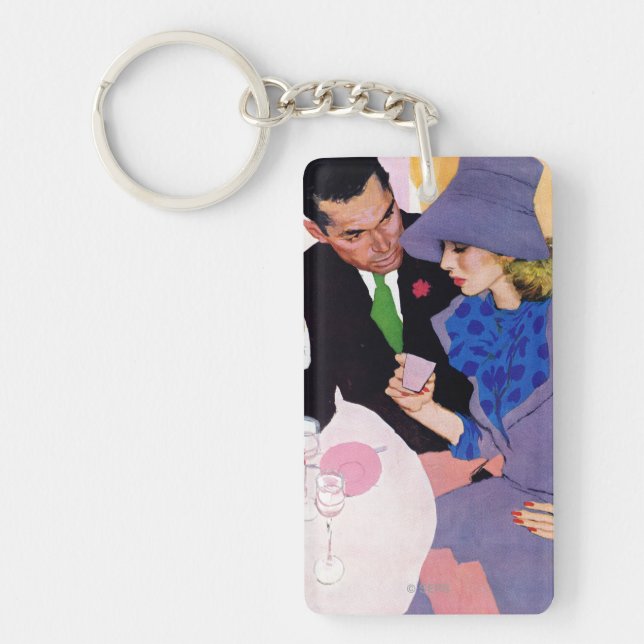 Llavero La boda no está para mí (Frente)