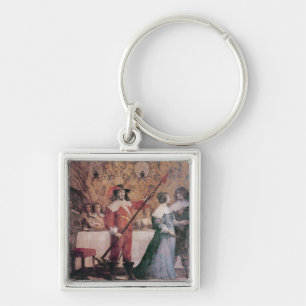 Llavero La bola de la corte