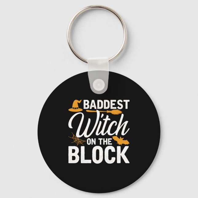 Llavero La Bruja Más Mala Del Bloque (Anverso)