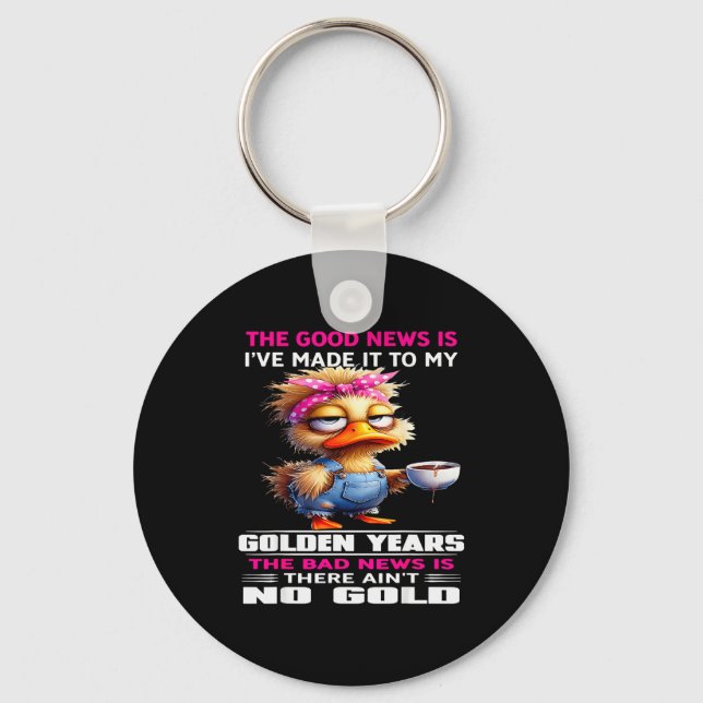 Llavero La Buena Noticia Es Que He Llegado A Mis Años Dora (Anverso)