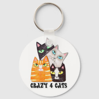 Llavero La cadena de claves de Cat Lover