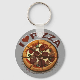 Llavero La cadena de claves de Pizza Lover
