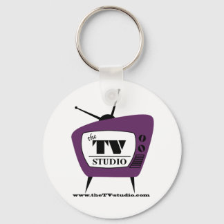 Llavero La cadena de claves de TV Studio.